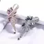 Springevenstar 1 Người Phụ Nữ Thanh Lịch Pha Lê Thổ Cẩm Chân Trang Sức Thời Trang Quần Áo Phụ Kiện Quà Tặng Springevenstar