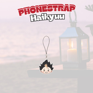 Dây treo điện thoại/phonestrap HAIKYUU mica acrylic dây móc khóa tiện lợi xinh xắn