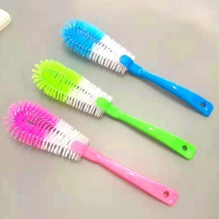 Mẫu Mới - 5 Cây Cọ Rửa Đáy Cốc Chén Siêu Dài 32cm - Gậy Lau Vệ Sinh Bình Sữa Lọ Hoa Tiện Lợi Tiết Kiệm Thời Gian Làm Bếp