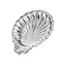 Yoo Vỏ Hình Bát Salad Inox Đĩa Phục Vụ Trang Trí Đai Ốc Khay Trưng Bày Cho Tiệc Ăn Trang Trí Nhà Cửa