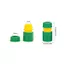 VVDZA 10 CÁI Lắp ống 1 / 2 inch, Đầu nối nhanh ống làm vườn xanh ABS, Bền dễ lắp đặt Đầu nối ống nước kết nối ren 1 / 2 inch Ban công tưới hoa
