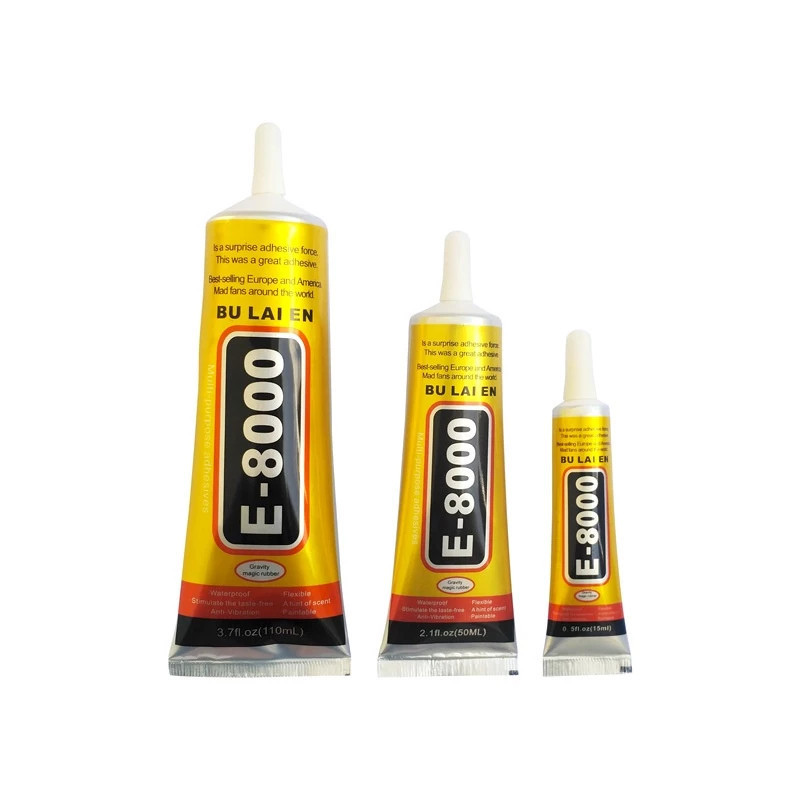 Keo dán đa năng siêu chắc E8000 Dán Thủ Công Handmade,Keo Dẻo Acrylic Dán Gioăng Màn hình điện thoại