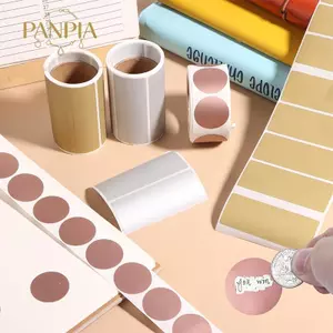 PANPIA - Nhãn dán phủ cào 300 cái/cuộn, che mã bí mật, tự dính, dùng cho thẻ hoạt động