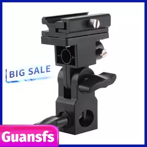 Guansfs Guansfs Acouto Đen Giá Đỡ Giày Nóng Đèn Flash Ô Giá Đứng Chân Đế Cho Ảnh Chụp Ảnh Quay Phim