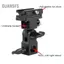 Guansfs Guansfs Acouto Đen Giá Đỡ Giày Nóng Đèn Flash Ô Giá Đứng Chân Đế Cho Ảnh Chụp Ảnh Quay Phim