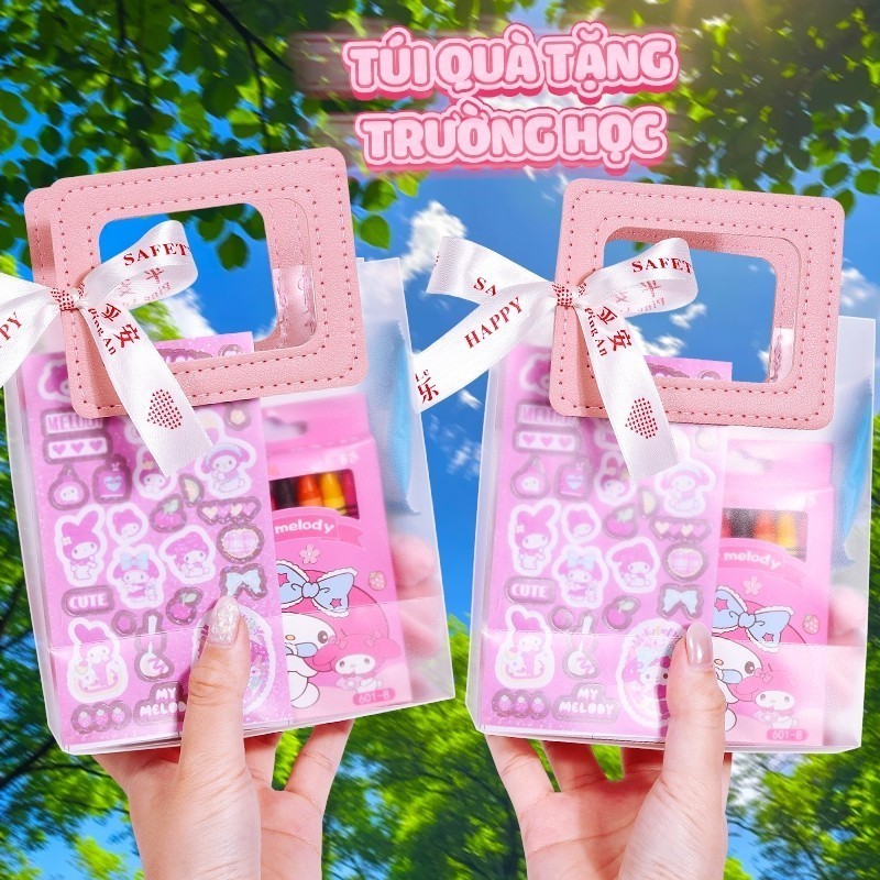 Túi Quà Văn Phòng Phẩm Quốc Tế Thiếu Nhi – Ý Tưởng Quà Tặng Sinh Nhật Dễ Thương Với Hoạt Hình Cho Bé