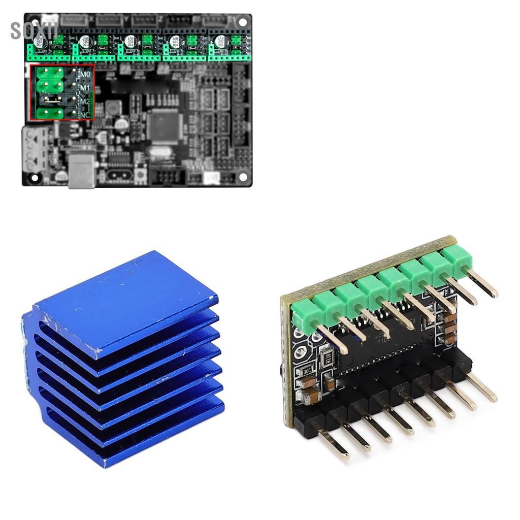 Soxii Soxii Mini Động Cơ Bước Lái Xe Ban Im Lặng Tmc2225 Phụ Kiện Máy In Bộ Điều Khiển Nhỏ Thu Nhỏ 3D Giao Diện Các Mô Đun