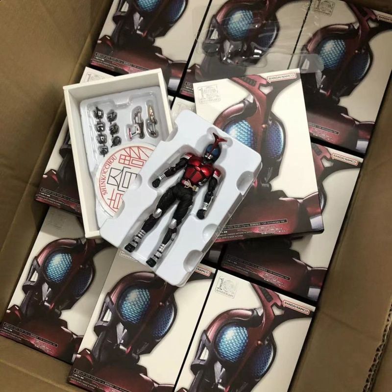 Trong nước Kỷ niệm 10 năm KO Masked Qishi Form Xương Khắc Kabuto Kabuto Kabuto Tiandao Tổng Thư ký