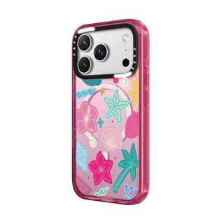 CASECASE X Nhiều Màu Sắc Hoa Sao Biển Đen / Bầu Trời Xanh / Hồng Fizz Kẹo Bộ Sưu Tập Màu Sắc Trong Suốt Cứng Từ Hút Tác Động Cho Apple IPhone 13 14 15 16 17Pro Max Plus Có Hộp