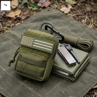 Chiến Thuật-Molle Đa Chức Năng Túi Dụng Cụ Di Động Túi Đeo Ngực Gói Thắt Lưng Cho Quân Sự Ngoài Trời Huấn Luyện