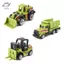 HFTOY 6 Cái / bộ Đồ Chơi Giáo Dục Hợp Kim Nhựa Kỹ Thuật Tru Xe Mô Hình Xây Dựng Xe Máy Xúc Máy Xúc Cho Trẻ Em Quà Tặng ~