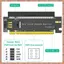 PCI-E 5.0 16X sang X16 Thẻ chuyển đổi 180 độ Thẻ nâng PCIE với đầu nối PWR ATX 6Pin (R F C V)