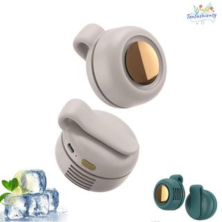 Quạt không lưỡi Mini ITRUMPET, Quạt im lặng di động có thể điều chỉnh 3 tốc độ nhẹ, Kẹp sạc USB trên quạt kẹp eo cho ngoài trời và văn phòng