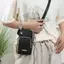 MAKY Điện Thoại Di Động Túi Đeo Ngang Cho Nữ Thời Trang Nữ Đeo Vai Túi Điện Thoại Di Động Túi Đựng Tiền Xu 3 Lớp Ví Có Tai Nghe Cắm VN