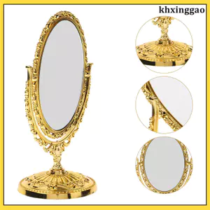 Đôi cho Revolve Vanity Mirror Vintage Xoay được Phong cách Retro Gương trang điểm khxinggao
