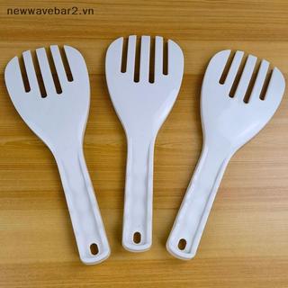 [Mới] Thìa Cơm Lớn Thìa Ăn Nhựa Không Sti Tiện Ích Nhà Bếp Thìa Cuộn Tay Xẻng Cơm Đồ Dùng Nhà Bếp Dĩa Cơm Thiên Nhiên.