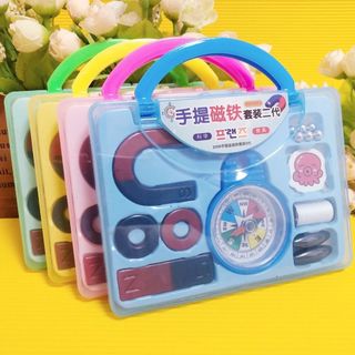 Trẻ Em Hình Chữ U Thí Nghiệm Khoa Học Dụng Cụ Giảng Dạy Đồ Chơi Nam Châm Đá Hướng Dẫn Học Sinh 26.4.23