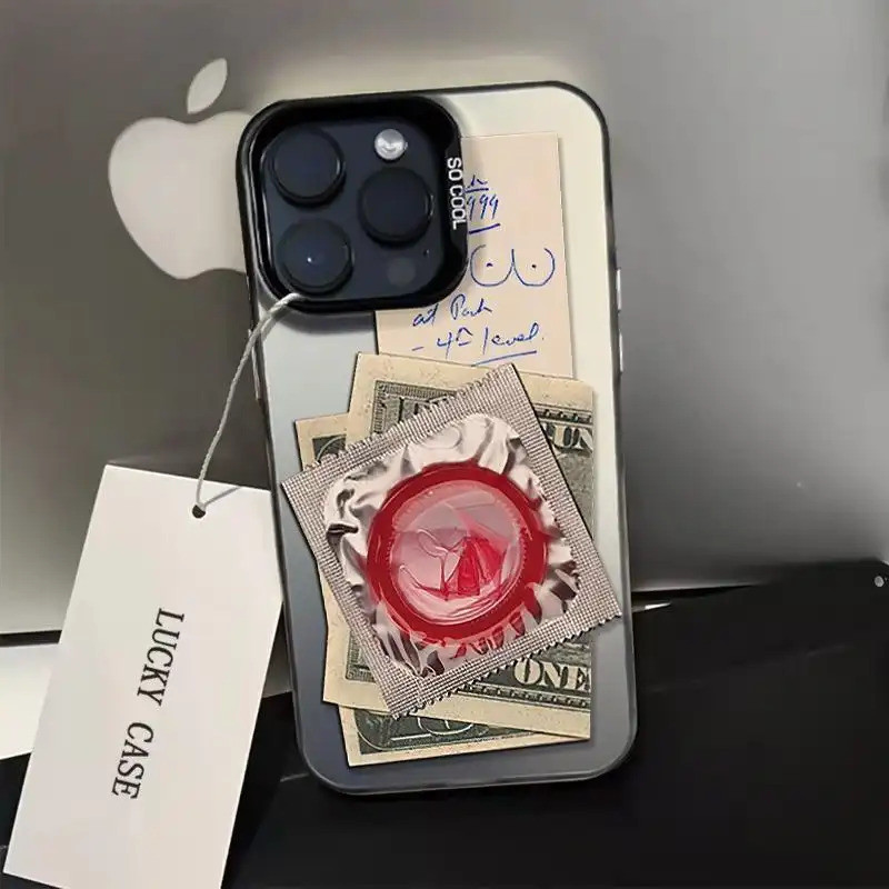 Ốp lưng iPhone 16 Pro Max/15 Pro Max/14/13/12/11/X/XS Max họa tiết châm biếm hài hước chất liệu nhám bảo vệ chống sốc