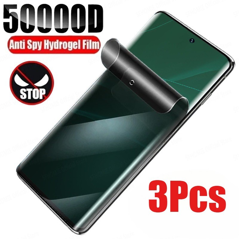 3 Phim Hydrogel Mềm Mờ Cho Redmi Note 13 13R 14 14R 14S 15 Pro Plus Đặc Biệt 4G 5G Ấn Độ Chống Trầy Xước Chống Gián Điệp Riêng Tư Và Bảo Vệ Màn Hình HD Phim Chống Ánh Sáng Xanh