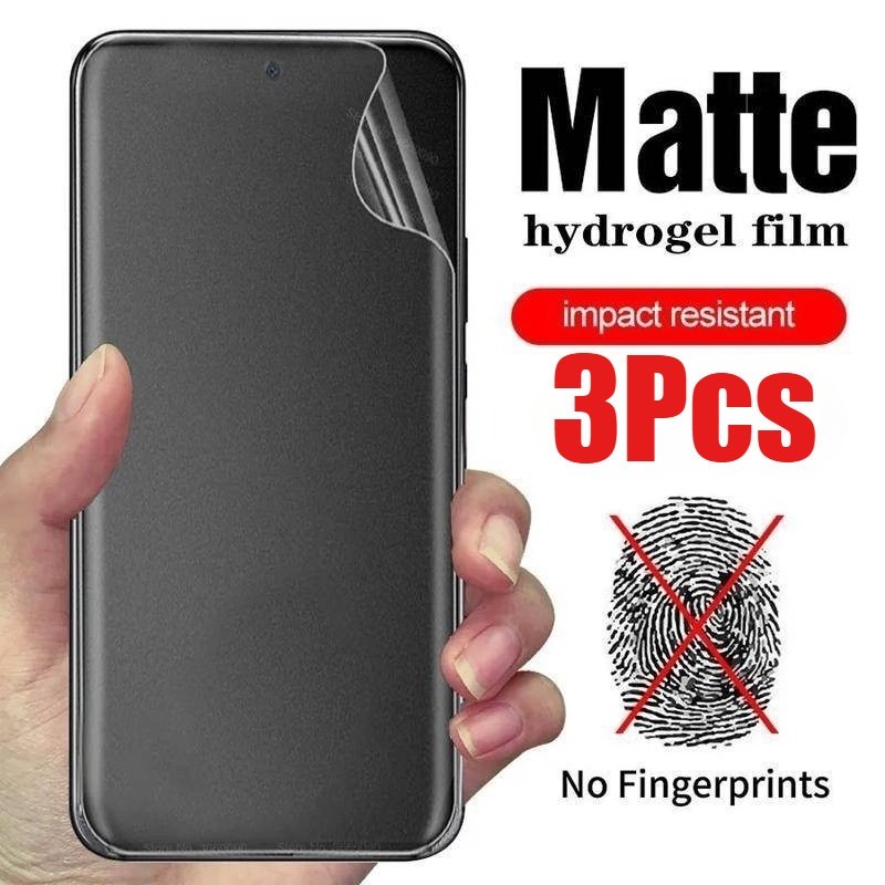 3 Phim Hydrogel Mềm Mờ Cho Redmi Note 13 13R 14 14R 14S 15 Pro Plus Đặc Biệt 4G 5G Ấn Độ Chống Trầy Xước Chống Gián Điệp Riêng Tư Và Bảo Vệ Màn Hình HD Phim Chống Ánh Sáng Xanh