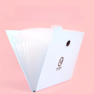 Túi đựng tài liệu nhiều ngăn a4 kẹp file tài liệu khóa dây 12 ngăn văn phòng phẩm