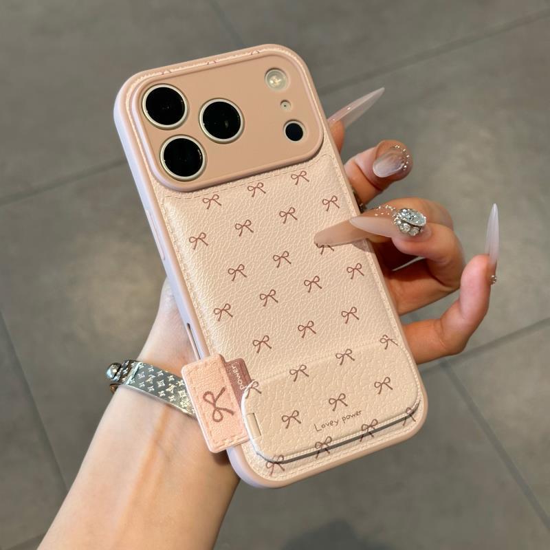Giá đỡ nhãn thắt nơ thời trang Thích hợp cho vỏ bảo vệ điện thoại Apple 17 / 16