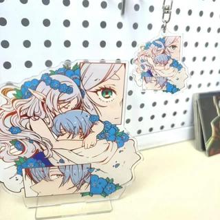 Anime Frieren: Beyond Journey's End Stand Model Plate Figures Acrylic Character Ornament Friend Gifts Plate Desk Decor