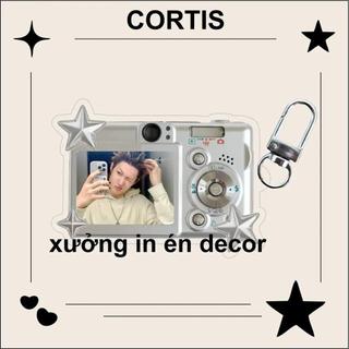 Móc khoá hình ảnh camera cortis Martin , James , Juhoon , Seonghyeon và Keonho Xưởng in Én decor