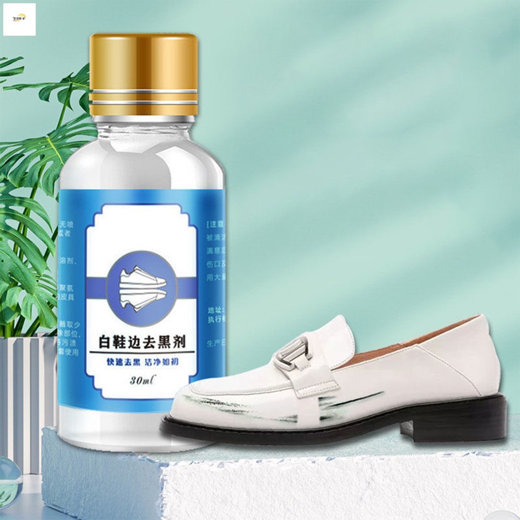 Dụng cụ làm sạch giày 30ml đa năng: loại bỏ vết bẩn, dùng cho da và thể thao