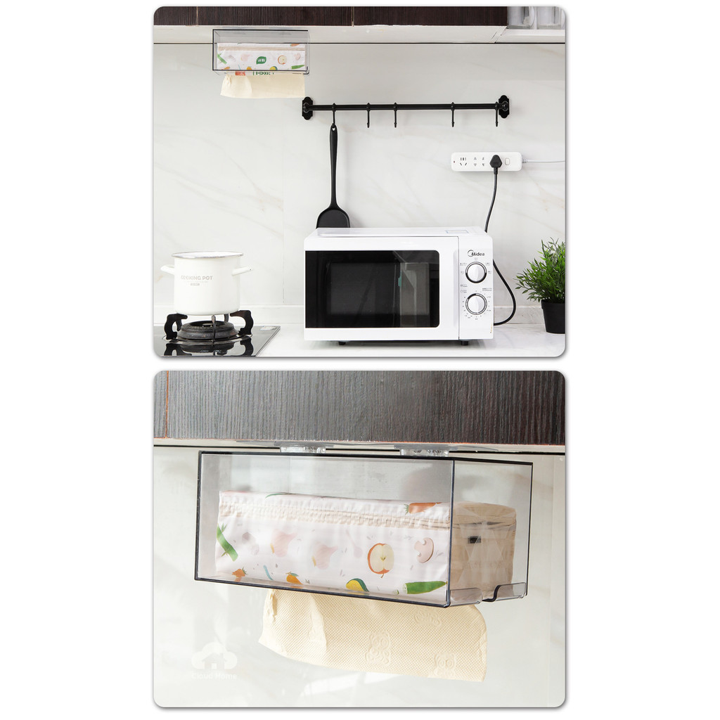 Móc treo đồ nhà bếp chống thấm nước, không cần đục lỗ, tự dính, không để lại dấu vết.