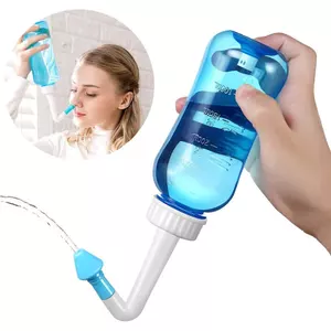 300 / 500ML Nước Rửa Mũi Irrigator Rửa Chai Bảo Vệ Mũi Tránh Dị Ứng Viêm Mũi Cho Người Lớn Trẻ Em Neti Nồi