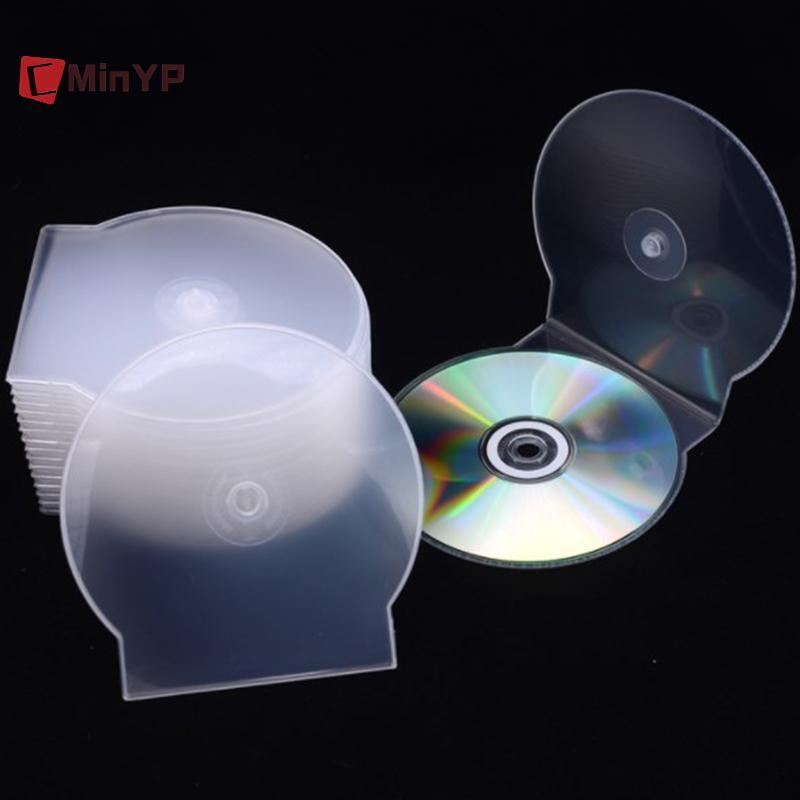 CMinYP 1 / 3 Chiếc Nhựa Trong Suốt Đơn Mảnh Đĩa Tròn Hộp CD CD Thiên Tính CD DVD Hộp Đĩa Đĩa Hộp Bảo Quản Vinh Quang