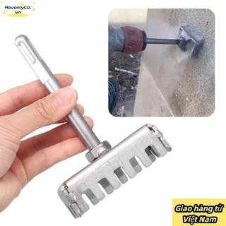 [Vận chuyển nhanh] Máy đục lỗ vuông HAVENLYCO, Máy khoan lỗ vuông di động đa chức năng, Dụng cụ khe cắm hình chữ nhật Mũi lỗ bê tông cho hộp nối 86 loại