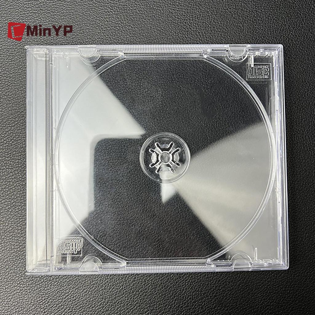 CMinYP Nhựa Trong Suốt Đĩa Đơn Hộp Đựng CD CD CD CD Thiên Tính Đĩa DVD Hộp Bảo Quản Hộp Sắp Xếp Album Hộp Trường Hợp Vinh Quang