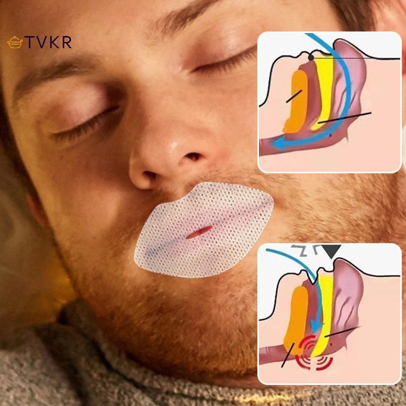 TVKR 30 Cái / túi Hình Môi Chống Thở Stiers Cho Trẻ Em Ngủ Đêm Môi Mũi Thở Cải Thiện Miếng Dán Miệng Đóng Stier OIK