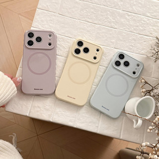 [Sheren] Ốp Điện Thoại Màu Trơn Thích Hợp Cho i17 16 15 14 13 12 11 pro max Vỏ Bảo Vệ Chống Sốc