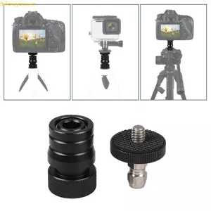 Fol Có Thể Tháo Rời Ballhead Phát Hành Nhanh 1 4 Sợi Vít Gắn Ballhead Cho Tay Ma Thuật Màn Hình Đèn LED Ổ Cứng