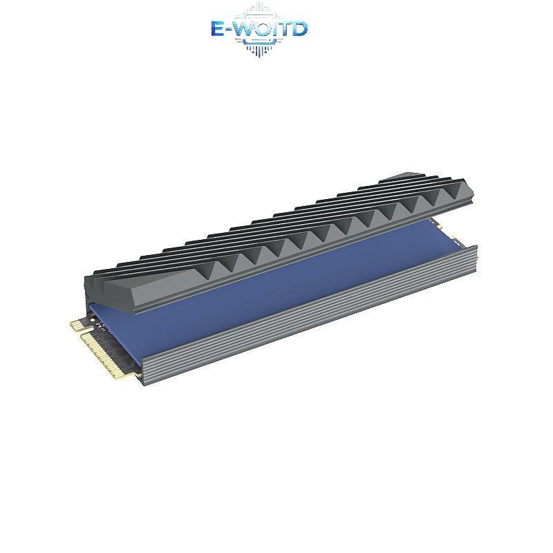 E-WOITD 2280 SSD M2 Tản Nhiệt Nhôm Cho PCIe NVMe Cooler Hiệu Suất Ổn Định Trong Các Ứng Dụng Tải Cao E-WOITD