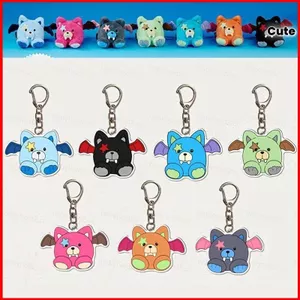 BH2 ENHYPEN THE SIN: VANISH Ma Cà Rồng Gấu Ma Quái Dễ Thương Acrylic Móc Khóa Túi Charm K-pop Album Merch HB2