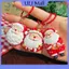 ULJ 2 / 3 Chiếc Dễ Thương Giáng Sinh Ông Già Noel Móc Khóa Mặt Dây Xích Điện Thoại Túi Treo Trang Trí Bapa Charm Móc Khóa Phụ Kiện Quà Tặng.