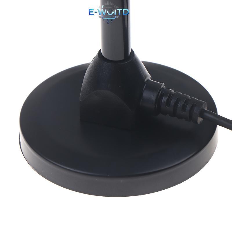 Ăng-ten TV kỹ thuật số E-WOITD có bộ khuếch đại tín hiệu 480 + Miles Ăng-ten ngoài trời trong nhà VHF UHF Kỹ thuật số trên không E-WOITD