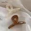 AqToCna Thanh Lịch Nhỏ Thạch Cá Mập Kẹp Tóc Nhựa Trong Suốt Hình Học Móng Vuốt Tóc Cho Nữ Cô Gái Đuôi Ngựa Mùa Hè Mũ Phụ Kiện Tóc AqToCna