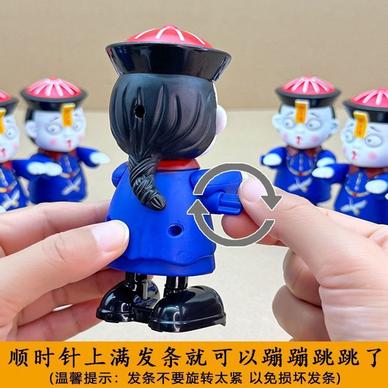 Đồng Hồ Cuộn Dây Nhảy Trung Quốc Zombie Ngày Cá Tháng Tư Đồ Chơi Lừa Đáng Sợ Giả Trang Trí Halloween Ngộ nghĩnh 5.5