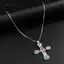 AqToCna Zircon Mặt Dây Chuyền Chữ Thập Nelace Cho Nữ 2024 Thời Trang Giả Ngọc Trai Hoa Đính Hạt Choker Nelace Tuyên Bố Y2K Trang Sức Quà Tặng AqToCna