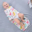 Mùa Hè Cho Bé Gạc Ôm Chăn Lớp Một Sơ Sinh Ôm Chăn Thoáng Khí Cho Bé Swaddling Khăn Sản Phẩm Trẻ Em Quilt FICF