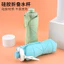 Sáng Tạo Silicon Gấp Cốc Nước Thể Thao Ngoài Trời Bình Nước Dung Tích Lớn Du Lịch Cốc Nước Silicon Gấp Cốc Cà Phê KID0