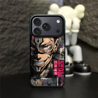 Áo Khoác cotton Jujutsu Kaisen Satoru Gojo Ốp Lưng Điện Thoại iPhone 17 16 15 14 13 12 11 Pro Max Air