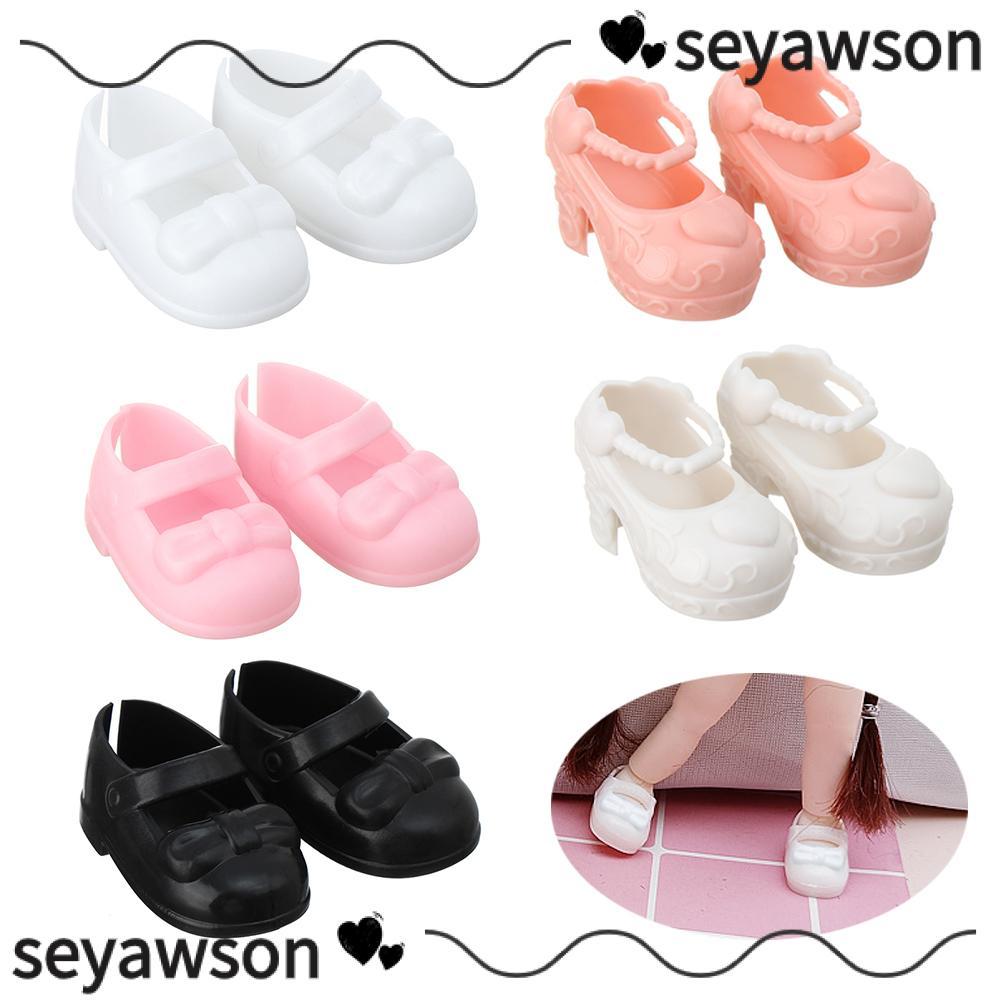 SEYAWSON 1 Cặp Giày Búp Bê Cho 1 / 6 Quần Áo Búp Bê Búp Bê 30cm Dễ Thương