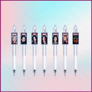 YT4 Babymonster click ball bút hoạt hình bút gel dễ thương ASA CHIQUITA PHARITA RAMI RORA RUKA