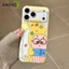 Ốp điện thoại hình ngôi sao dễ thương cho Honor X9D X9C Smart X9B X9 X8C X8B X8A X8 X7D X7B X7A X6A X5 X10 5G Vỏ hoạt hình sang trọng Vỏ mềm trong suốt